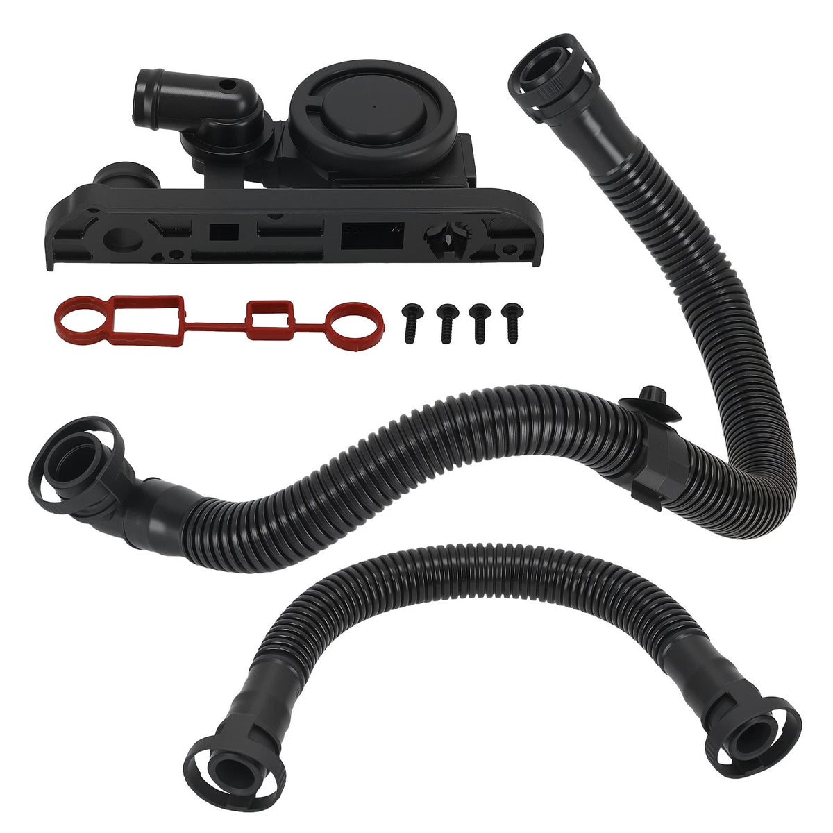 PCV Crankcase Vent Valve Hoses Kit for Audi A3 A4 A6 TT (2003–2012) 06F129101R