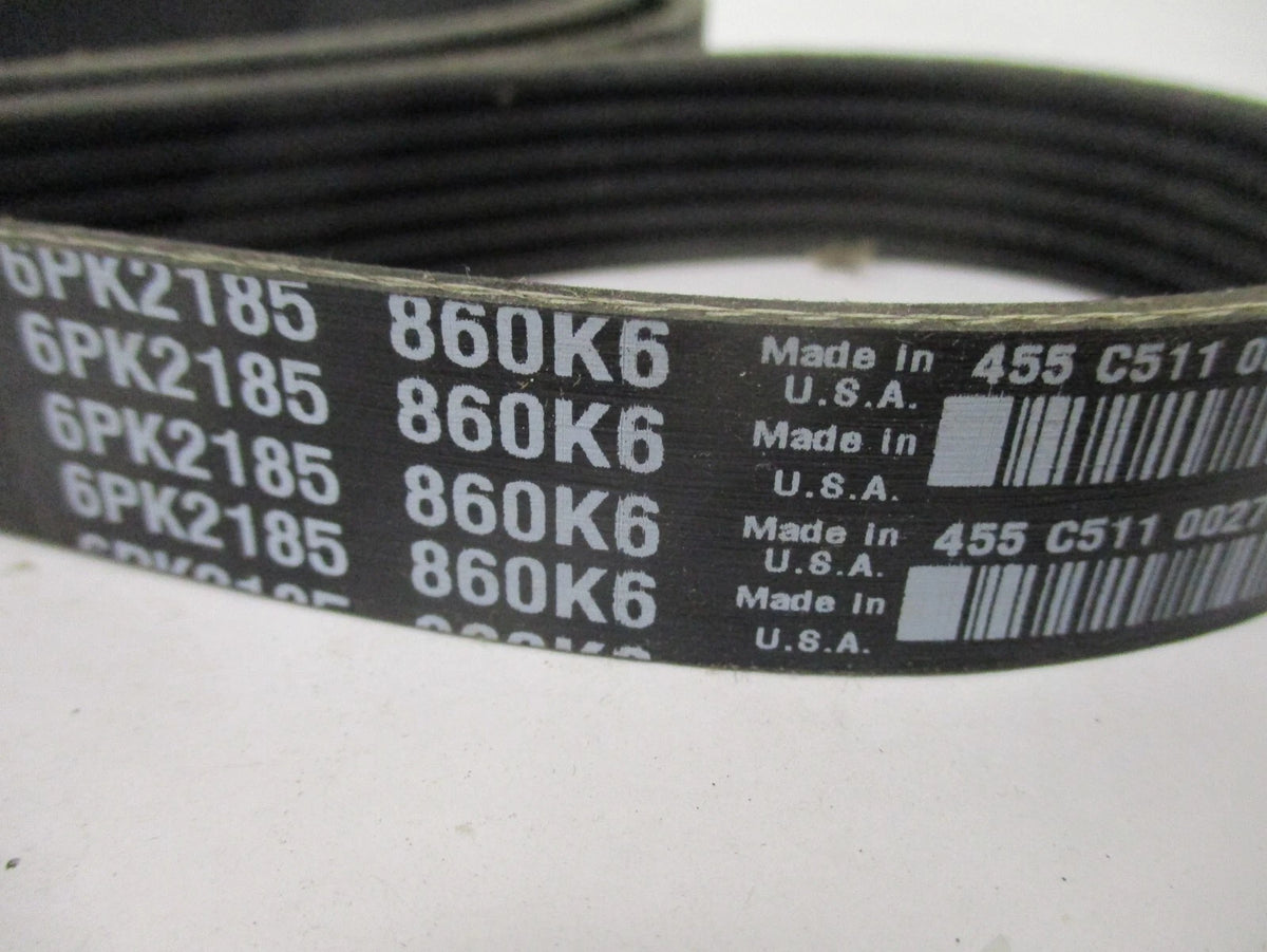 Serpentine Belt 6PK2185 for TRP (K080860HD, 4080860, 5080860)