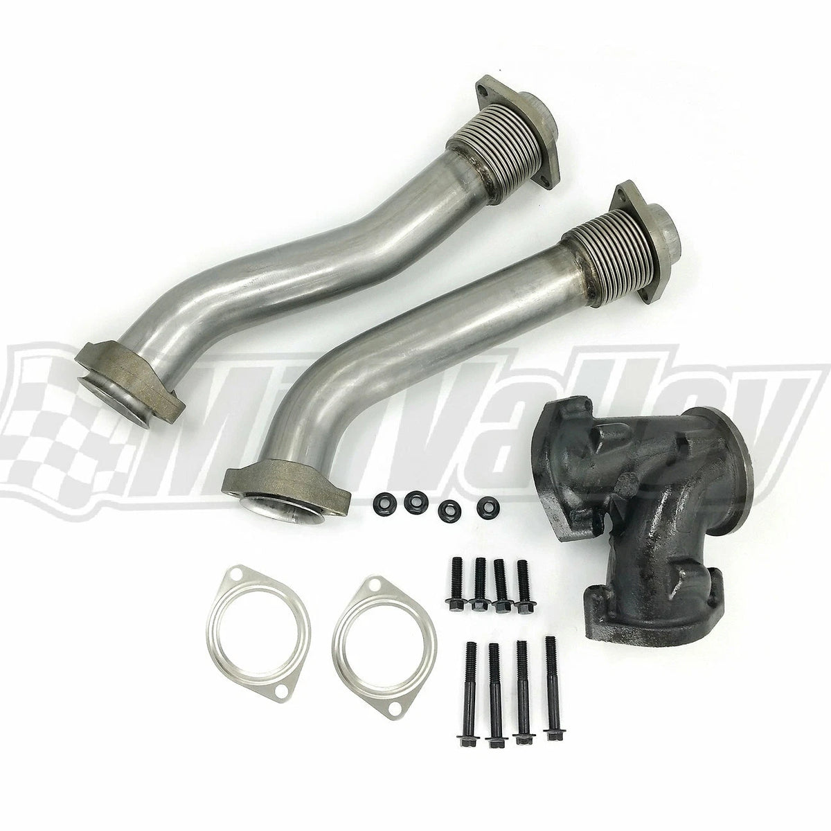 Exhaust Upper Pipe Gasket Kit for Ford E-350/450 Super Duty/Excursion (Diesel)
