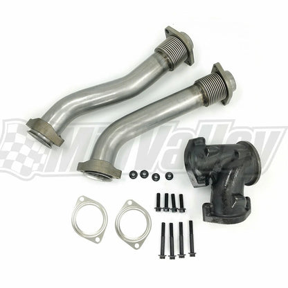 Exhaust Upper Pipe Gasket Kit for Ford E-350/450 Super Duty/Excursion (Diesel)