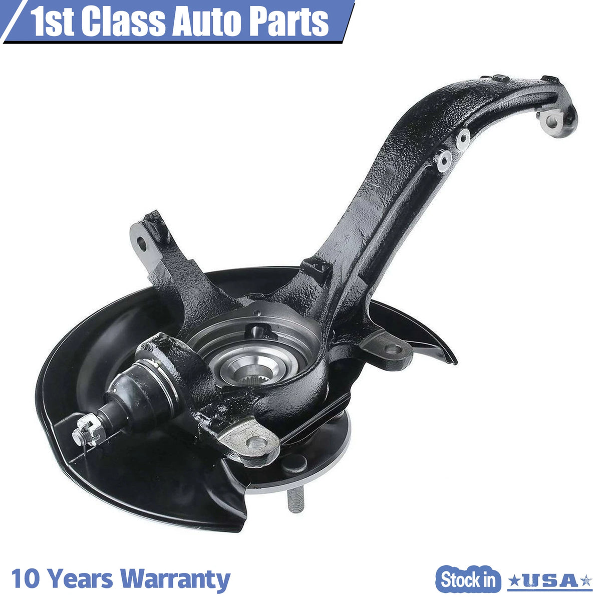 Front Left Steering Knuckle for Honda Accord (2003–2007) 698-401