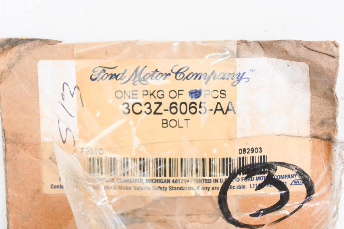 Set of 5 Hex Flange Bolts for Ford (2003–2003) 3C3Z-6065-AA