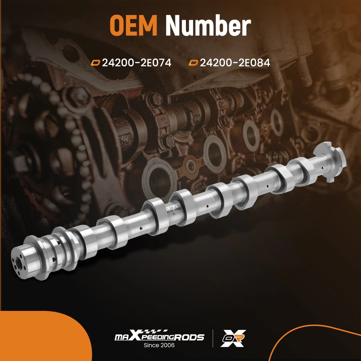 Exhaust Camshaft for Hyundai Veloster Elantra Soul Kia Forte 2.0L (2020) 242002E074