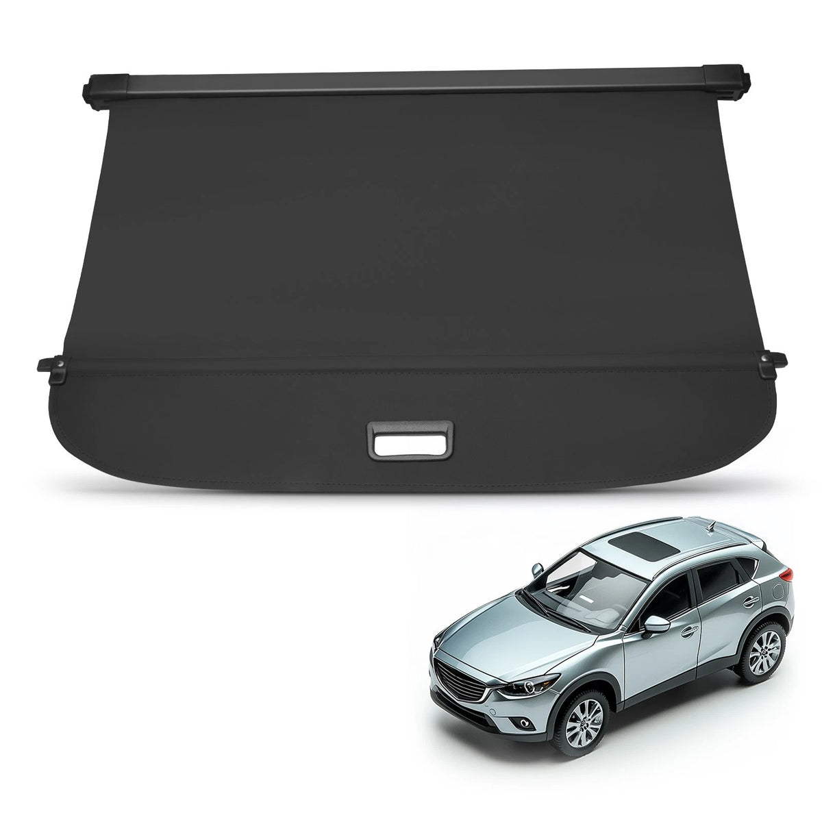 Retractable Black Cargo Cover for Mazda CX50 (2023–2025)