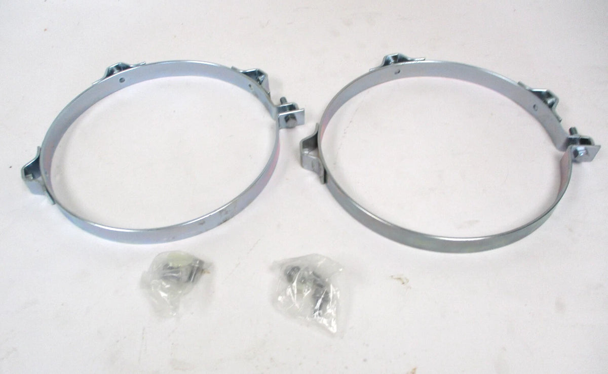 Set of 2 Heavy Duty 10" Diameter Mounting Bracket Kit for Automotive