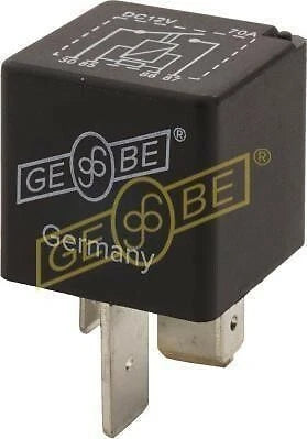 4 Terminal Heavy Duty SPST NO Relay Resistor 12V 70A for GEBE 990851