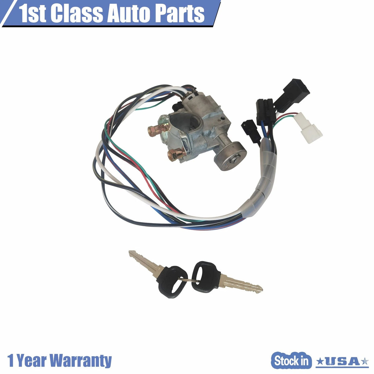 Ignition Switch with 2 Keys for Mazda Pickup B2000 B2200 B2600 (1986–1993) US681