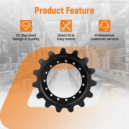 15-Bolt Drive Sprocket for Gehl RT165 (720405)