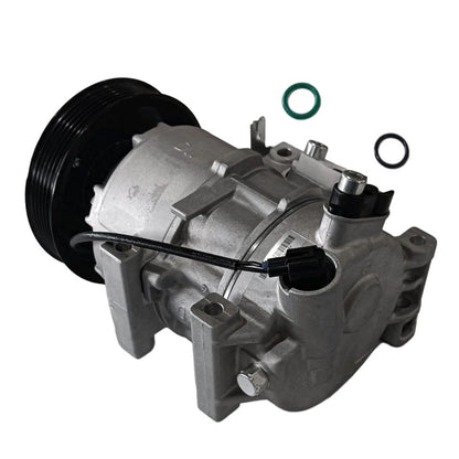 AC Compressor w/6-Groove Pulley for Hyundai Accent Kia Rio (2012–2017) CO20765C 1.6L