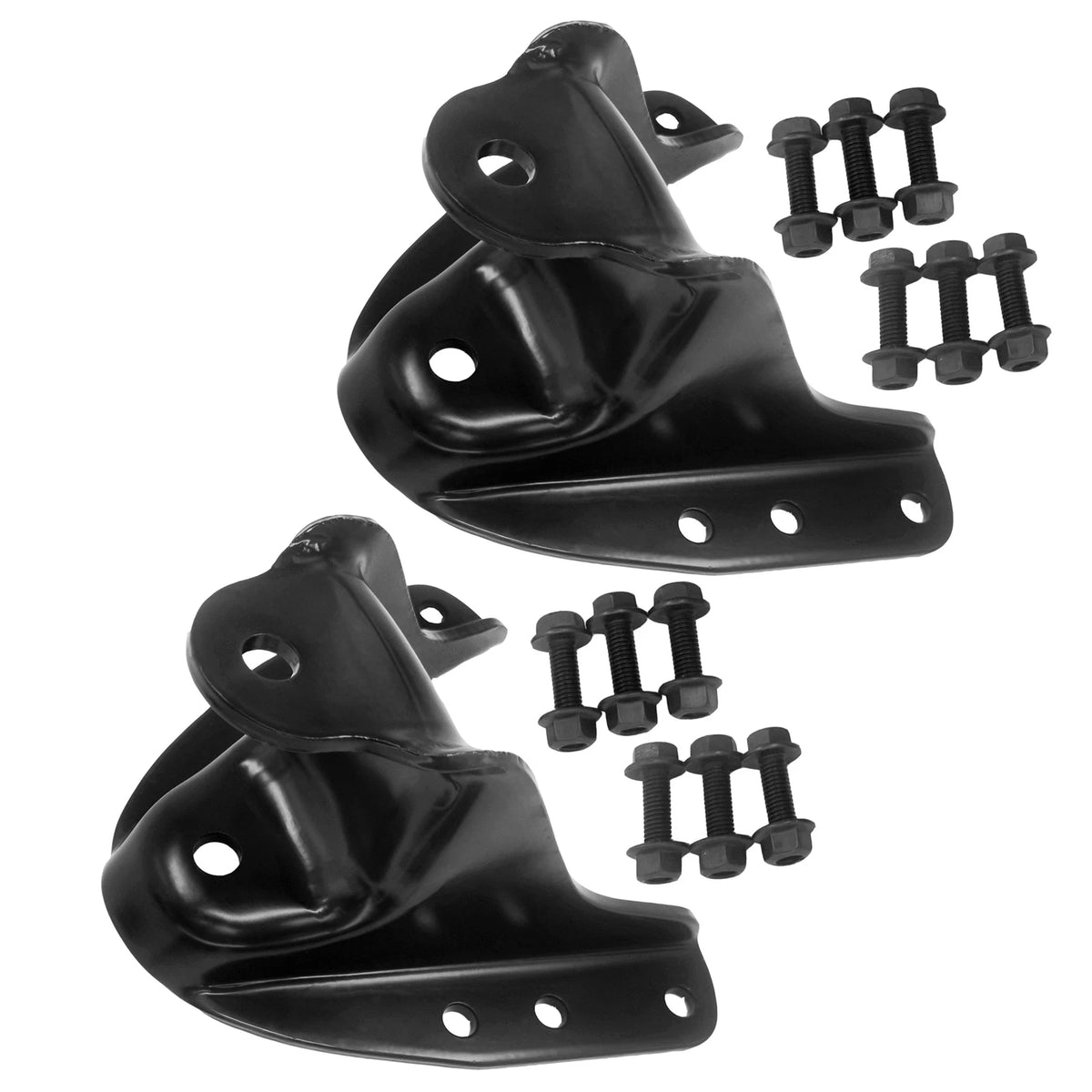 2X Rear Leaf Spring Forward Shackle Bracket Kit for Ford (1983–1997)