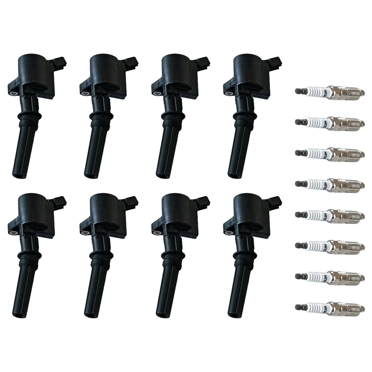 Ignition Coil & Iridium Spark Plug Kit for Ford F-150 E-150 Explorer