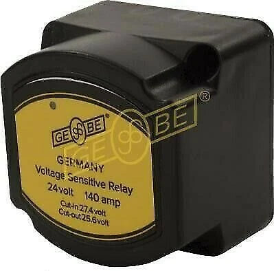 Battery Isolator Voltage Sensitive Relay 24V 140A for GEBE 991181