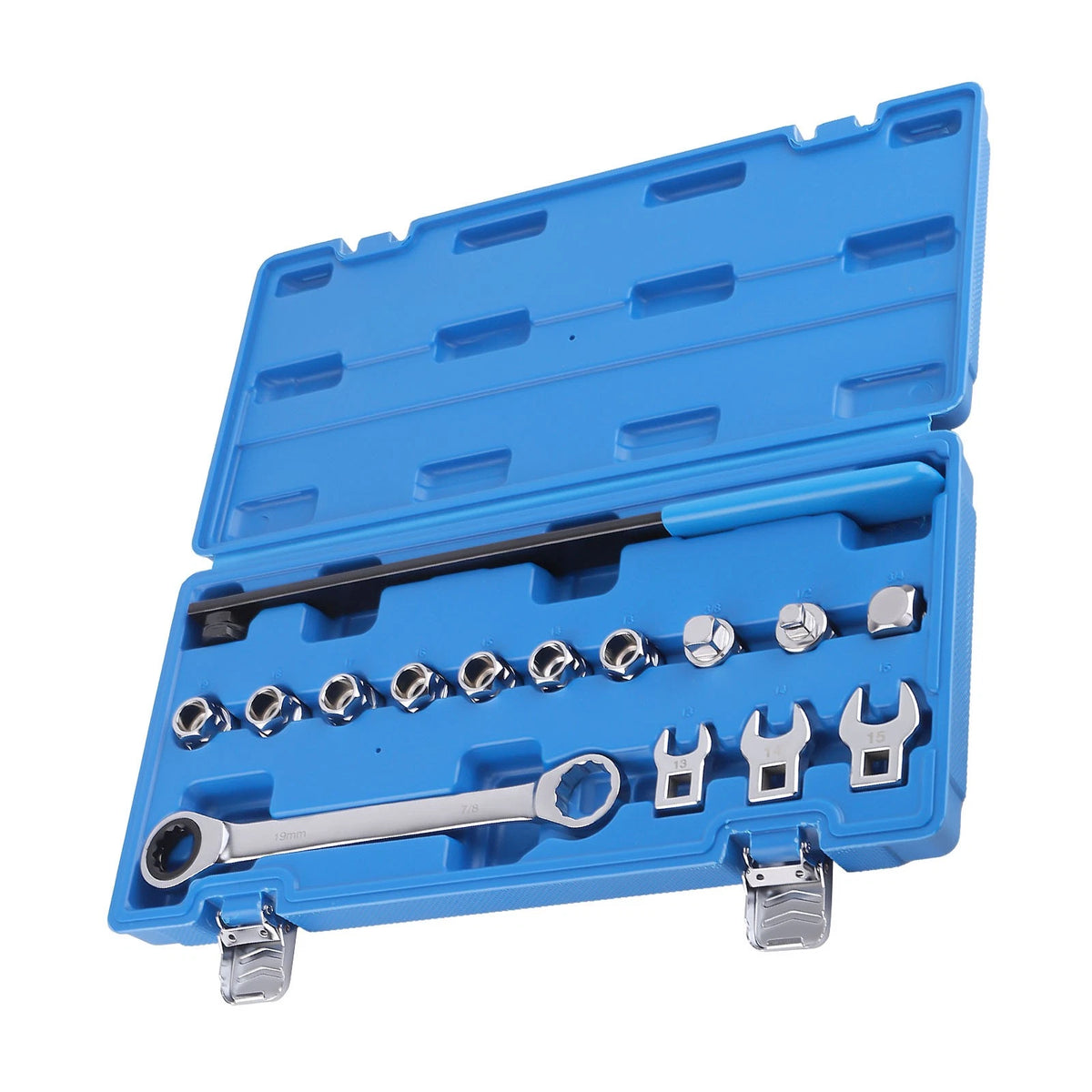 15-Piece Serpentine Belt Tool Set for Universal Applications
