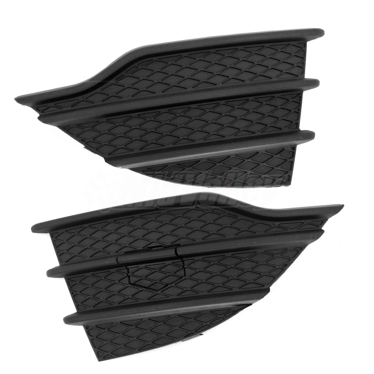 Set of 2 Front Bumper Cover Grille Inserts for Ford Escape (2013–2016)