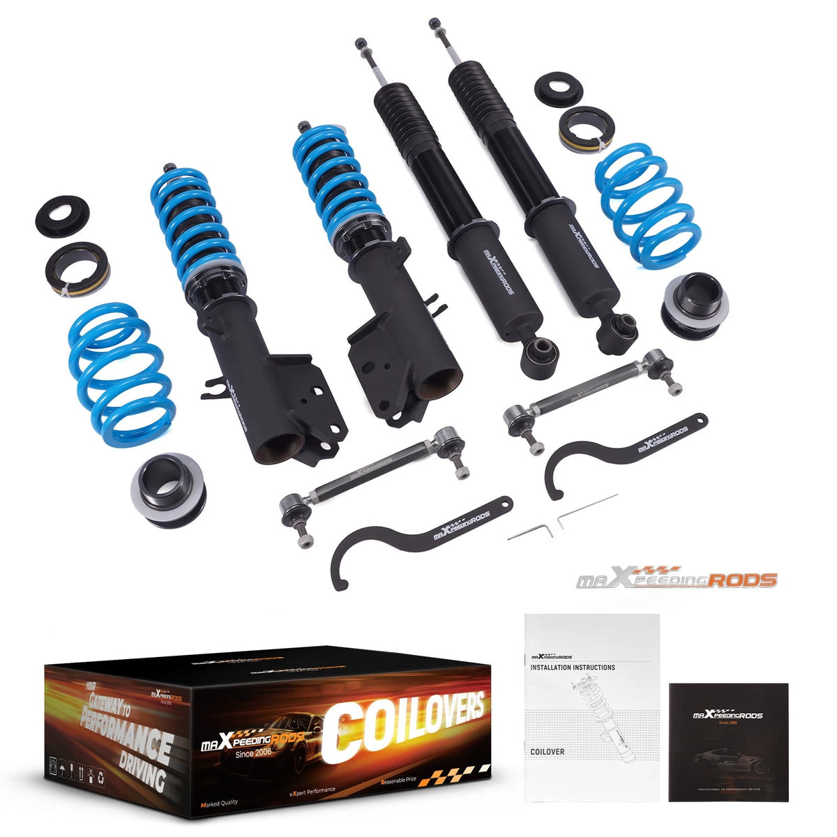 Coilover Suspension Lowering Kit 24 Way for Pontiac GTO (2004–2006)