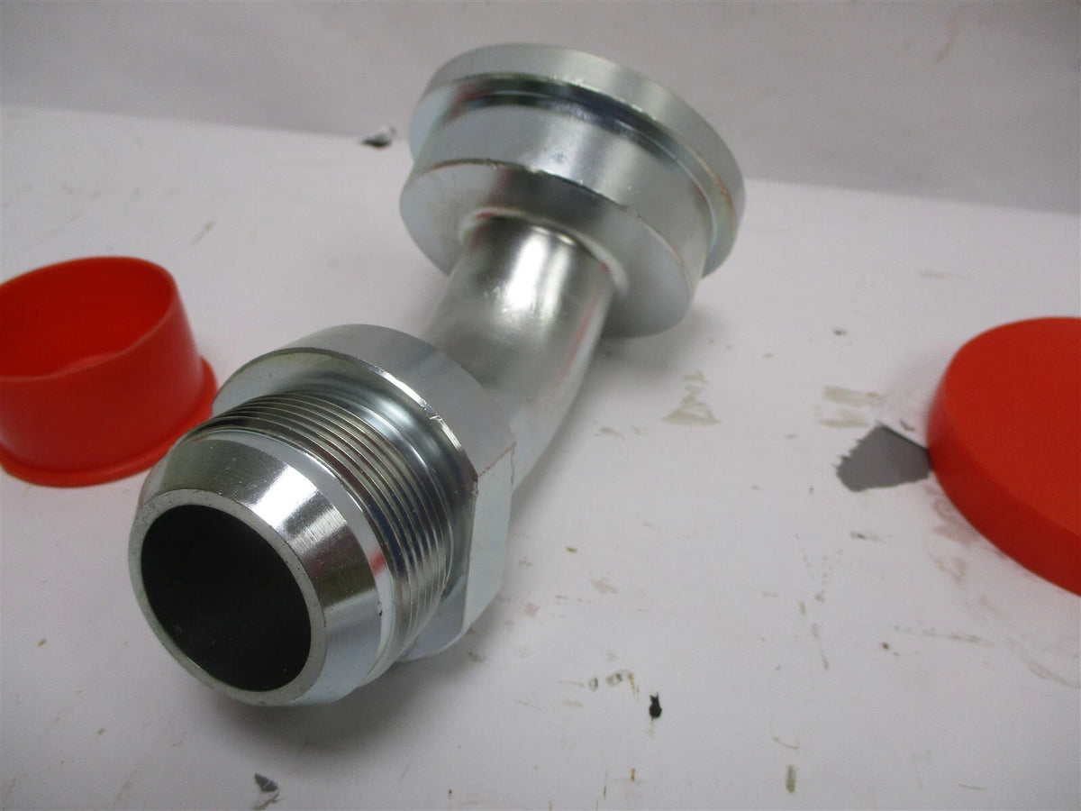 Hydraulic Adapter Fitting 45° 24 Male JIC-40 Flange for C61 (NB6845-24-40)