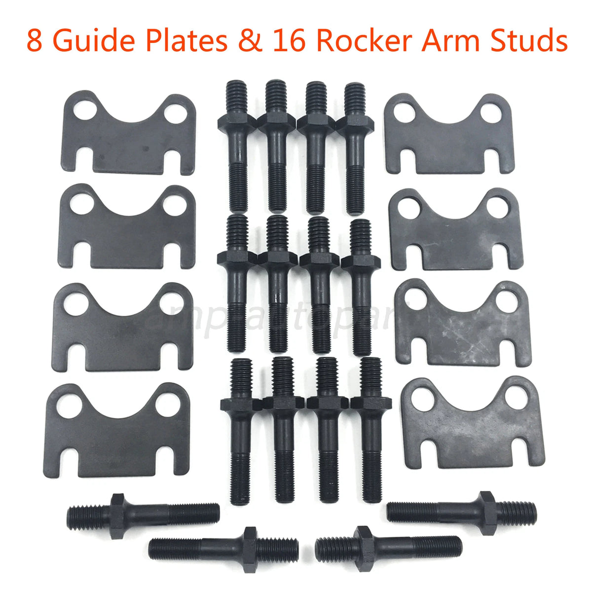 Push Rod Guide Plates & 3/8 Rocker Arm Studs Kit for SBC Small Block Chevy