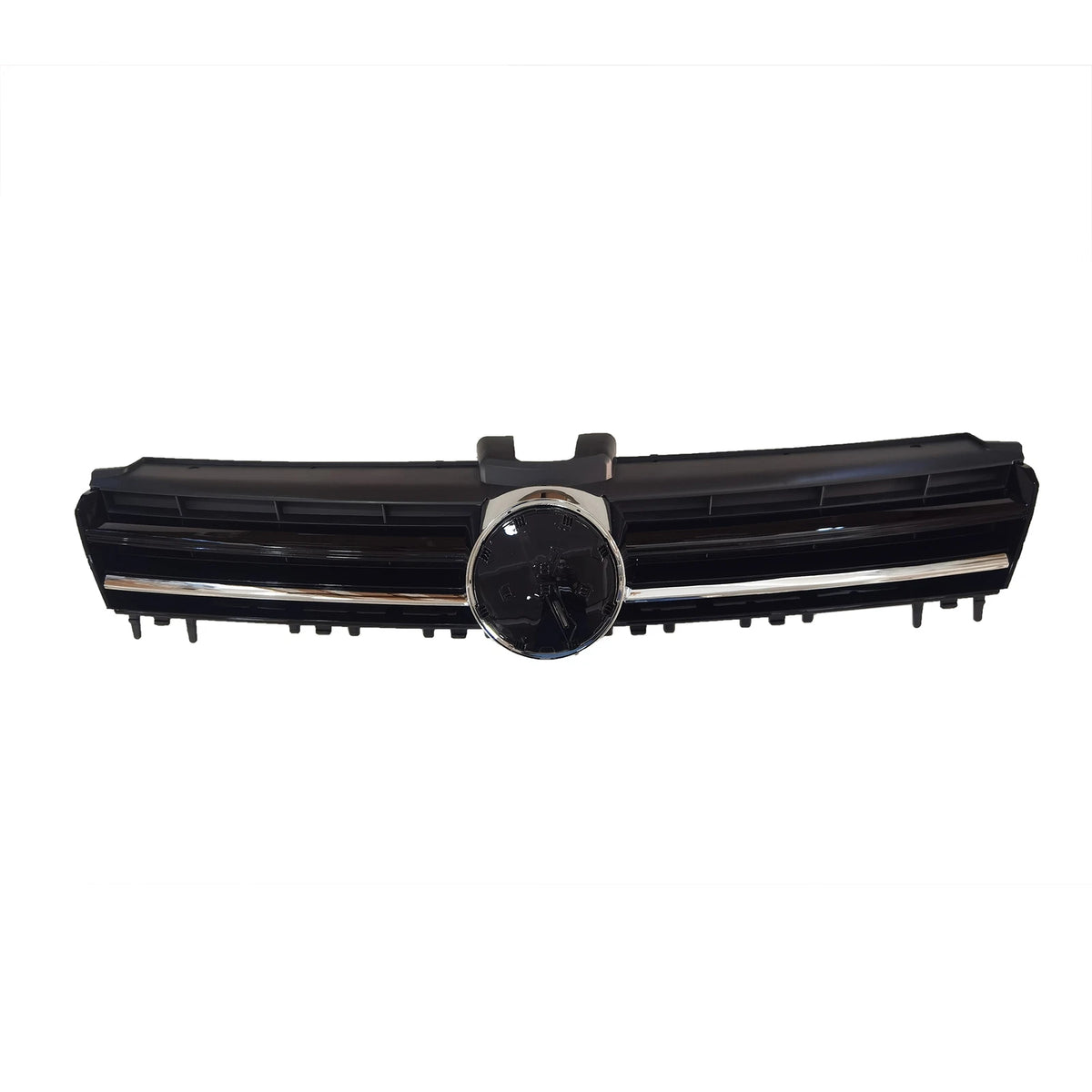 Front Black Trim with Chrome Grille for Volkswagen MK7 Golf GTI (2015–2016)