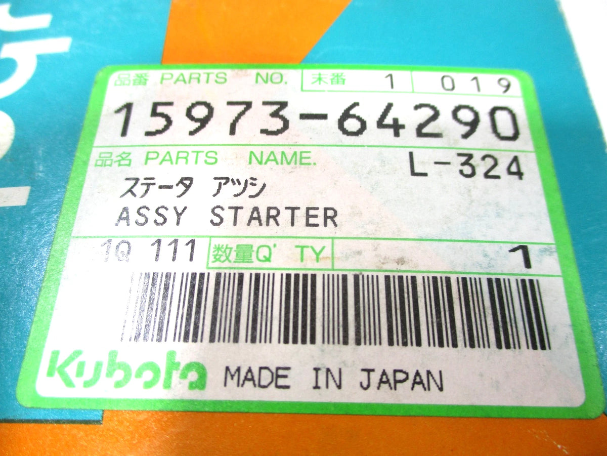 Stator Assy for Kubota B4200D B6200D B6200E (15973-64290)