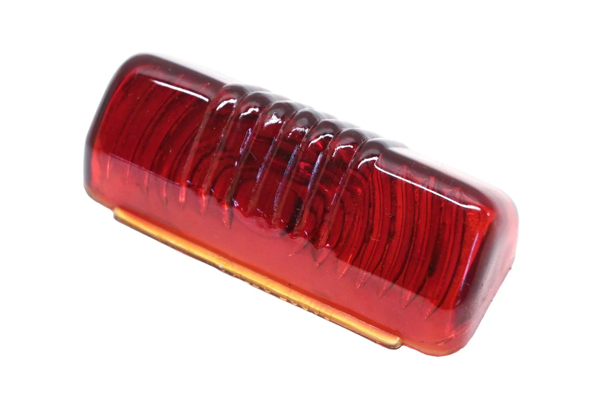 Red Glass Taillight Lens for Dodge CB.6251 (NOS)