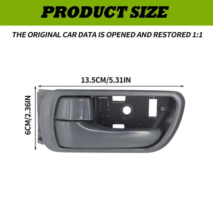 Set of 4 Inside Door Handle Trim Gray for Toyota Camry (2002–2006)
