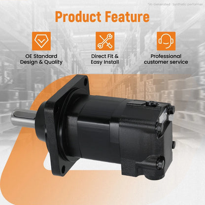 Hydraulic Orbital Motor OMSW315-151F0527 for 32mm Shaft with 1/2 BSP Port