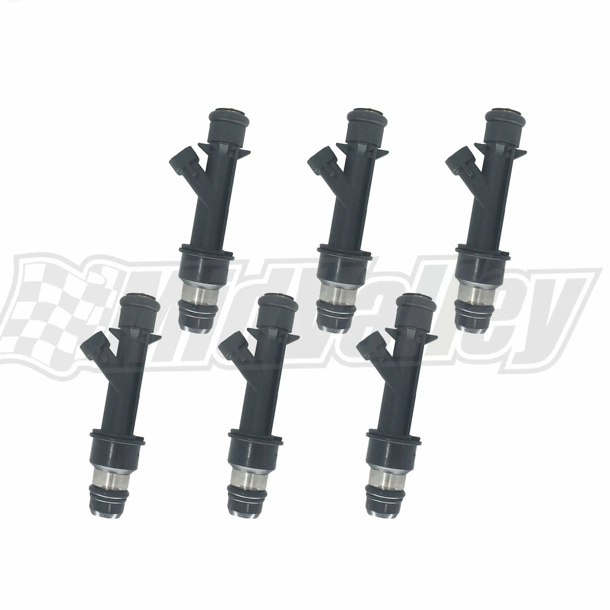 Set of 6 Fuel Injectors for Honda Acura Isuzu 3.2L 3.5L (1998–2004) 25166922