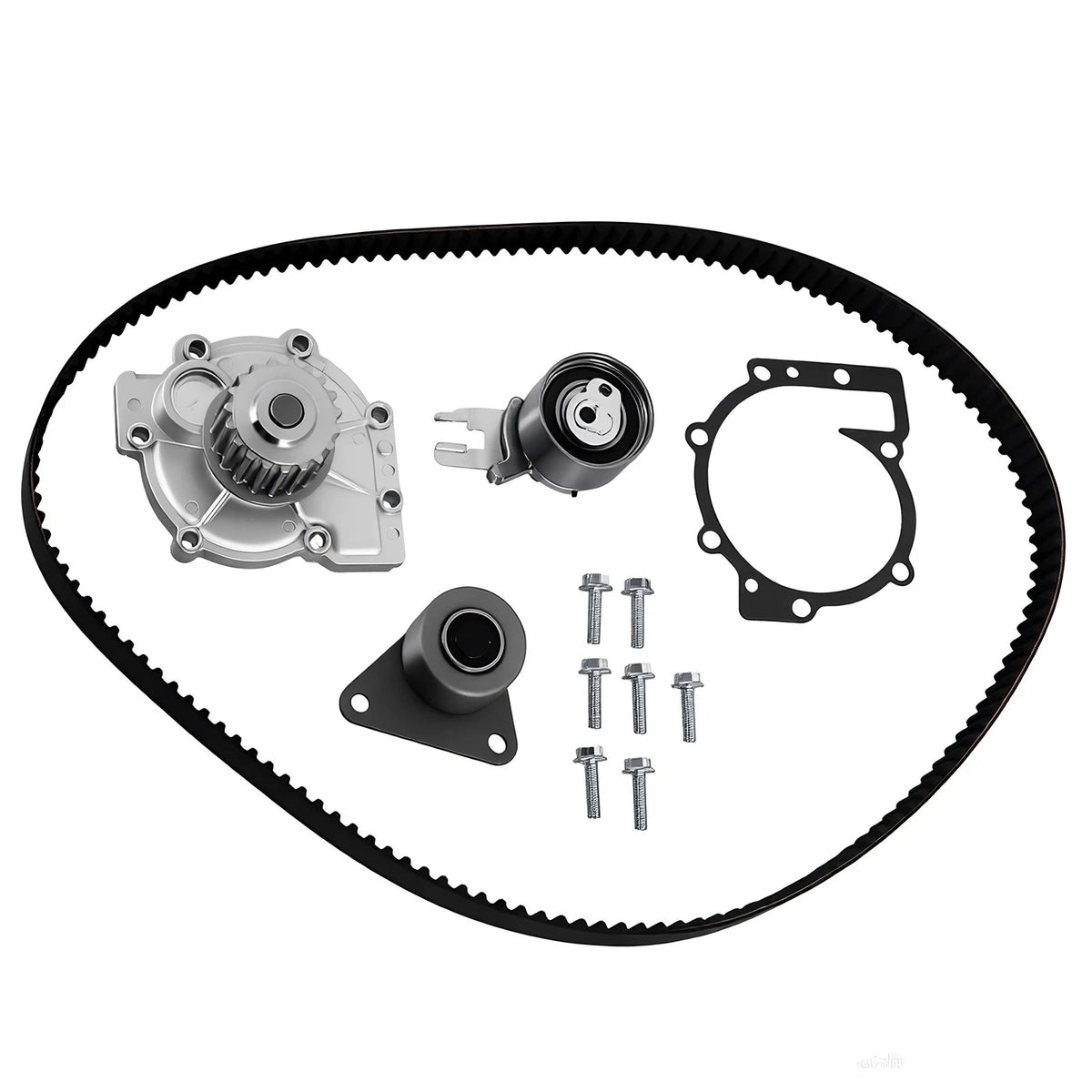 Timing Belt Kit & Water Pump for Volvo C30 S40 S80 XC90 V50 (2007–2013) TCKWP331A