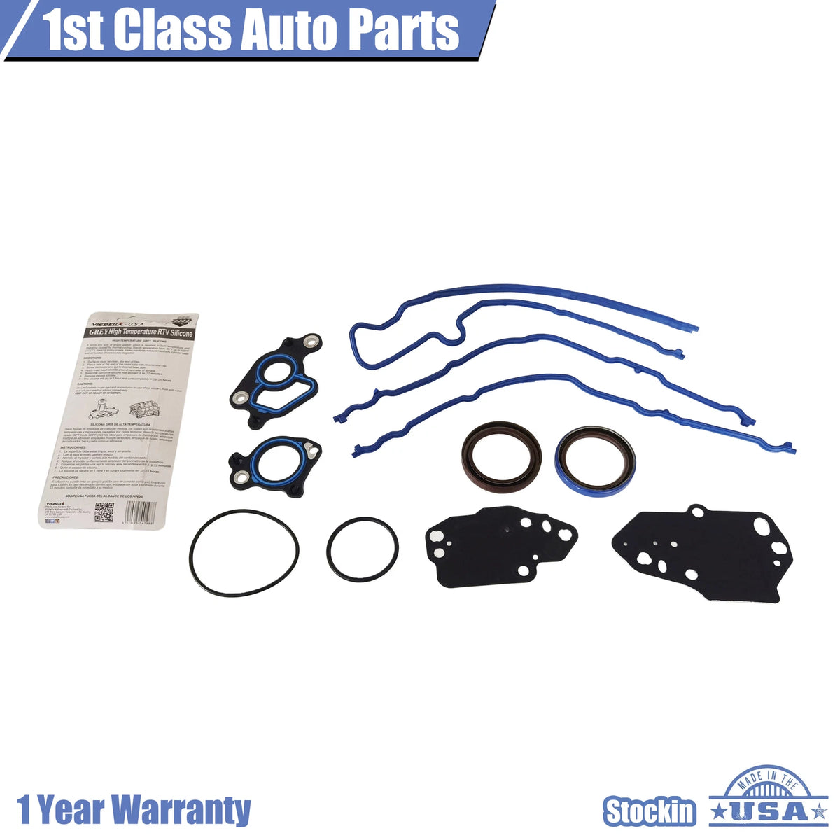 Timing Cover Gasket for Ford F150 F250 F350 Lincoln 5.4L V8 (2004–2014) JV5051
