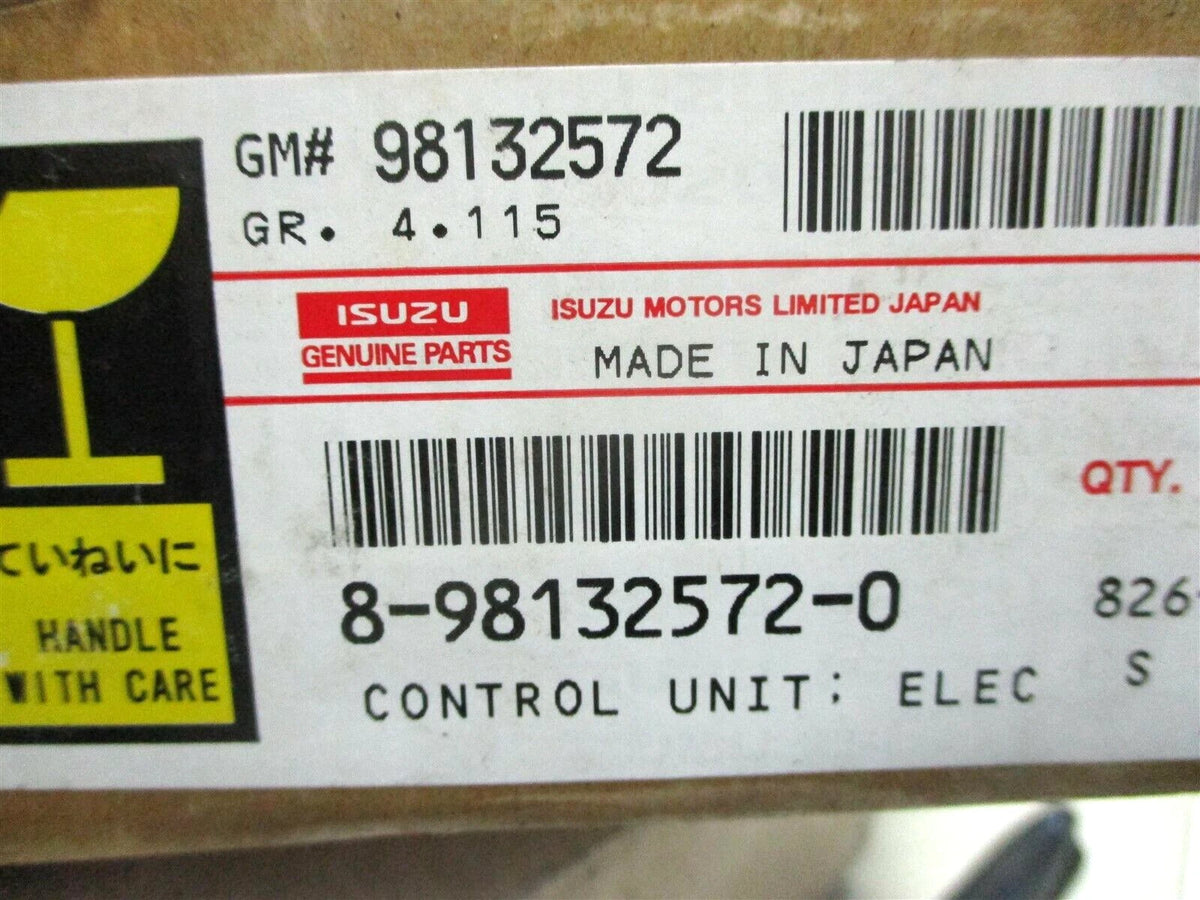 Control Unit ECU for Isuzu 12TF (2004–2015) 8-98132-572-0 4.115 98132572 4JJ1H