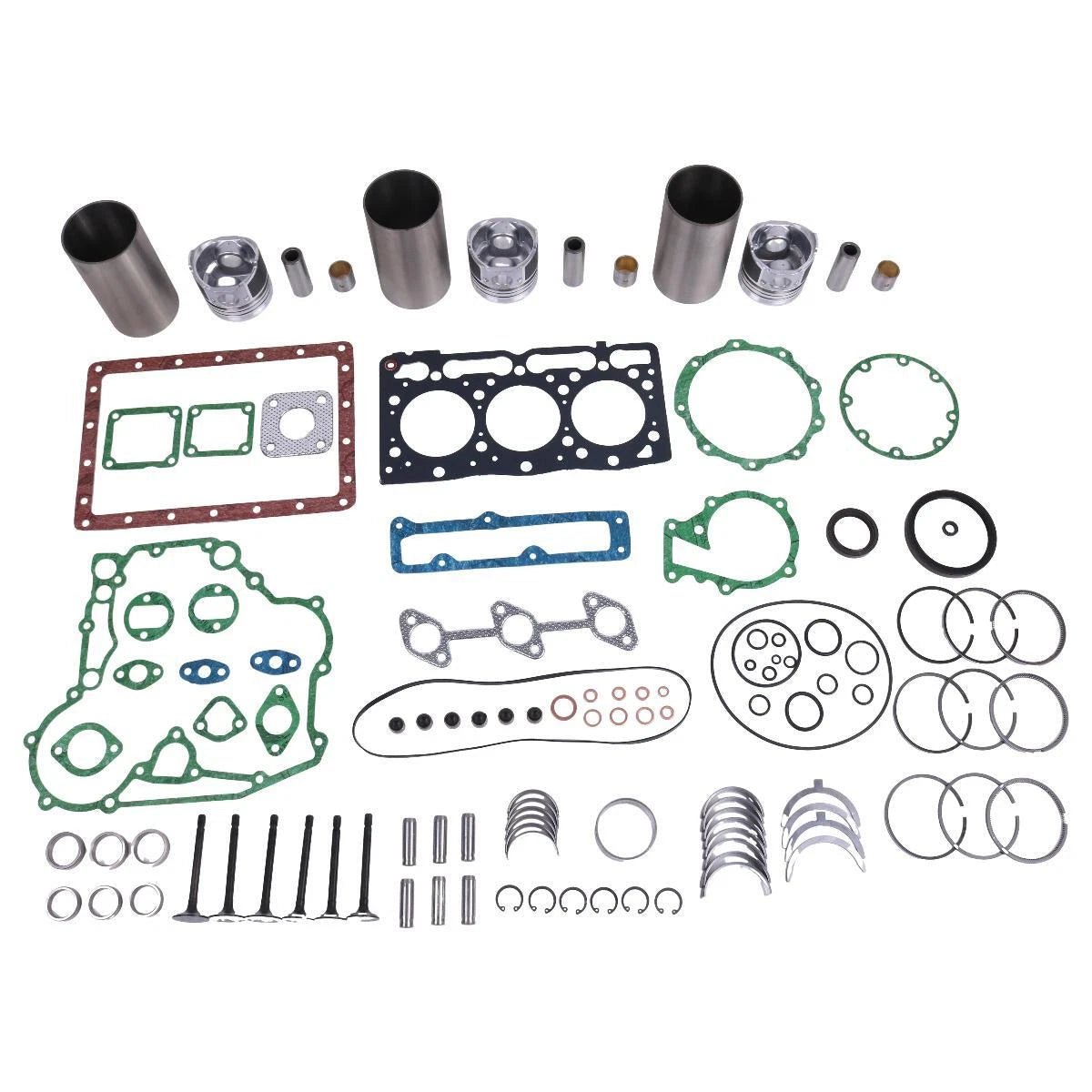 Rebuild Kit for Kubota D905 KH41 KH51 KH61 B1600 B1700DT BX1870 BX23D (N/A)