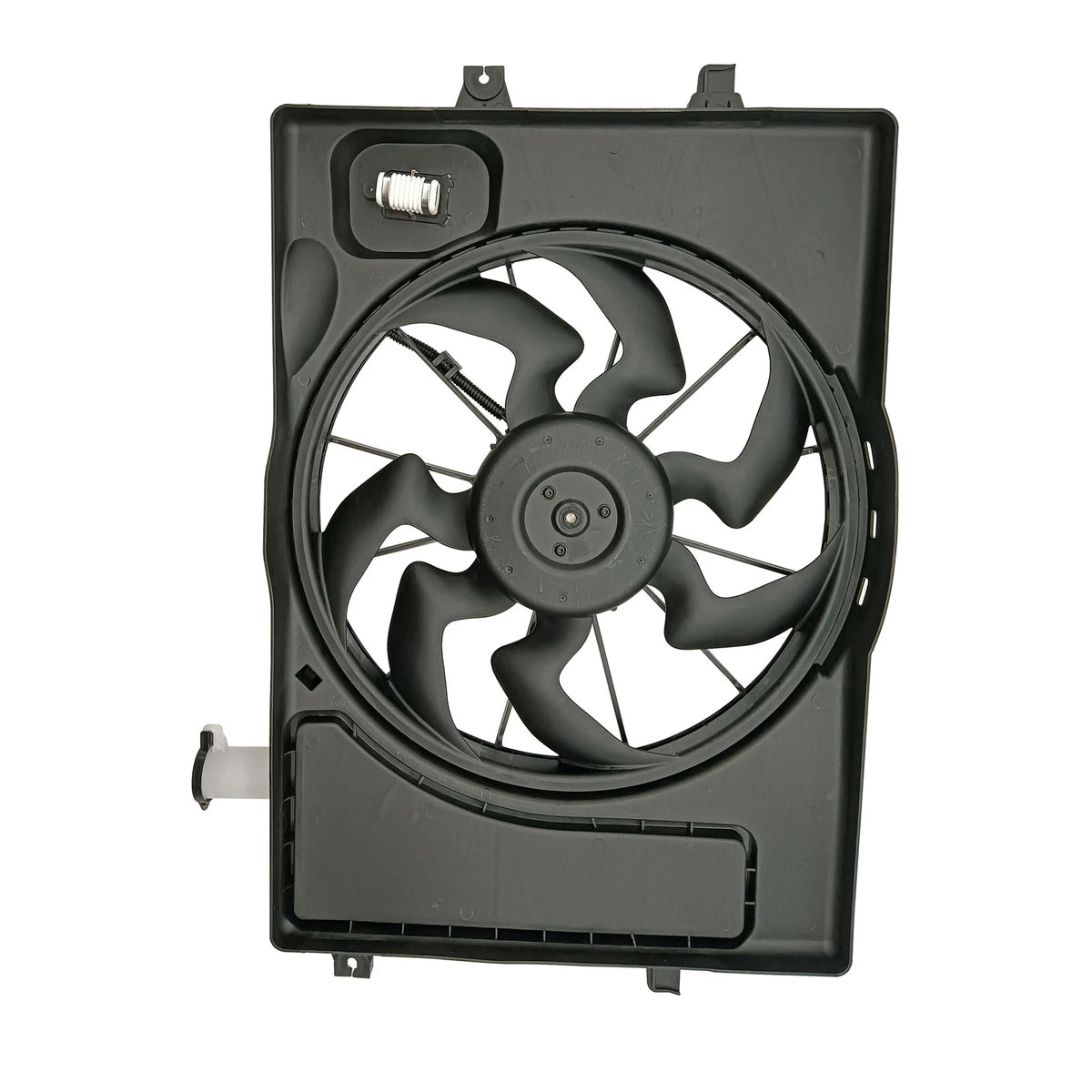 Radiator AC Condenser Cooling Fan Assembly for Hyundai Elantra (2017–2018)