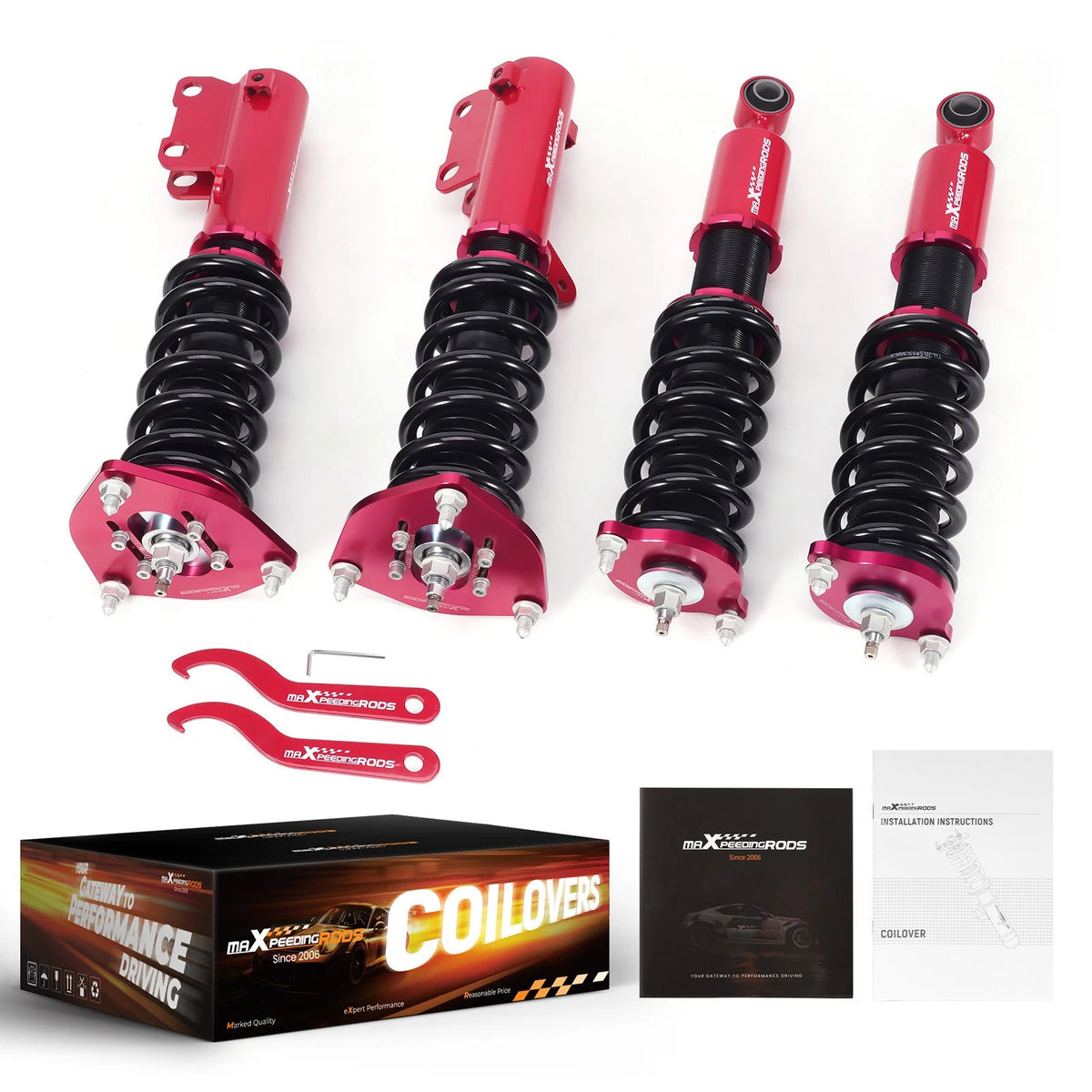 Adjustable Coilover Struts Springs Kit for Mitsubishi Eclipse (2000–2005)