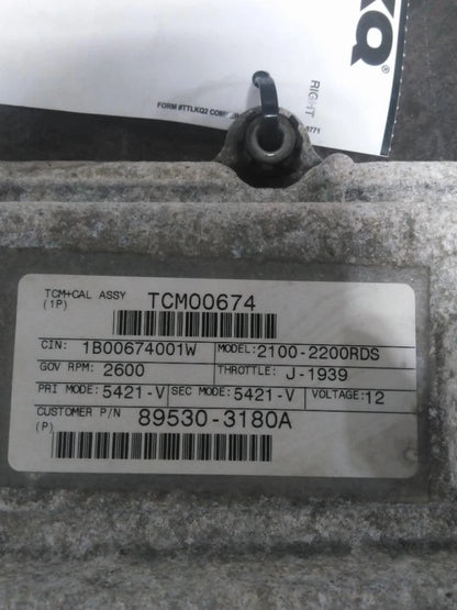 Transmission Control Module (TCM) for Allison 2200RDS (2006) - Replaces 89530-3180A