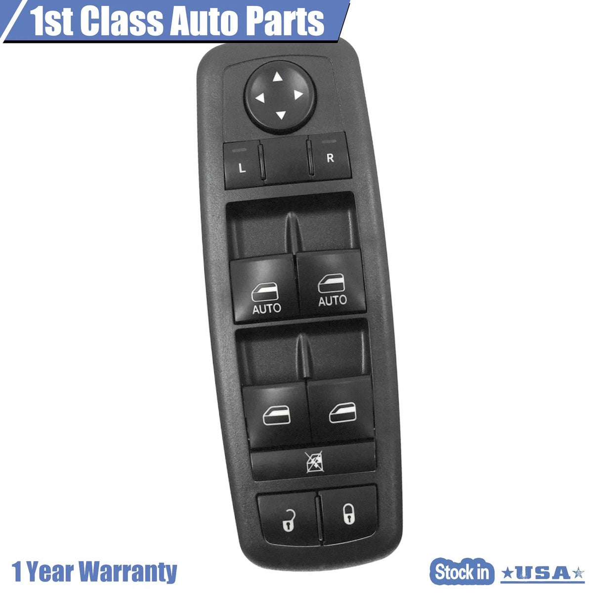 Master Power Window Switch for Chrysler Dodge Ram 1500 2500 3500 (2002–2010) 901-400R