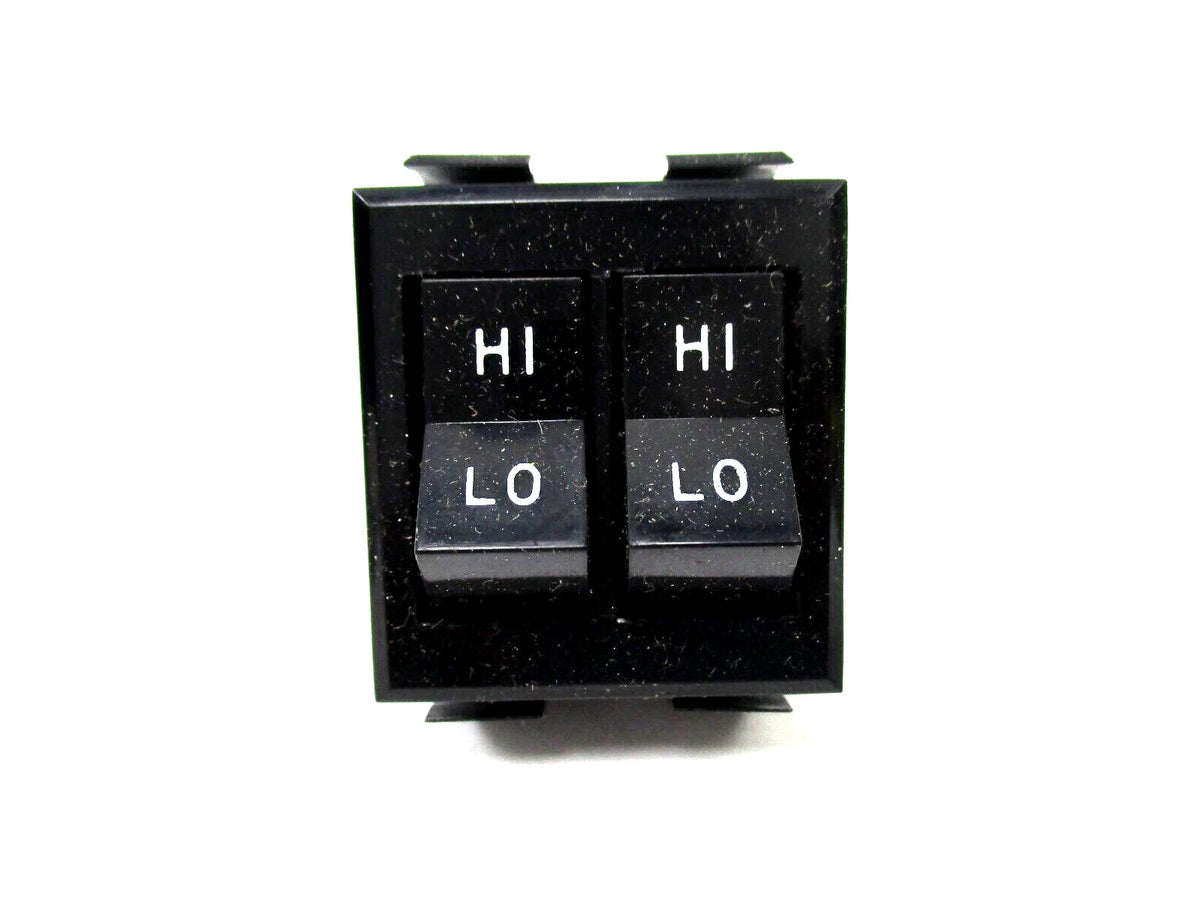 Set of 2 Dual Hi-Off-Lo Wide Body Rocker Switches for Cole Hersee