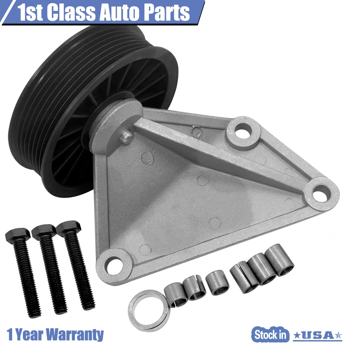 Air Conditioning Bypass Pulley for Lincoln Town Car (1991–1993)