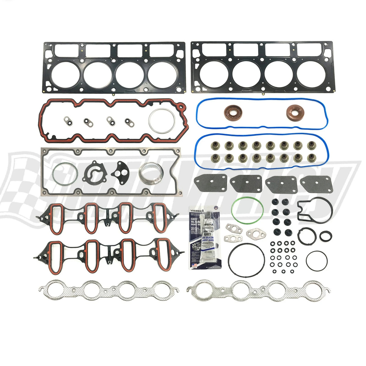 Head Gasket Set with Bolts for Chevrolet Tahoe Silverado GMC Yukon (1995–2006)
