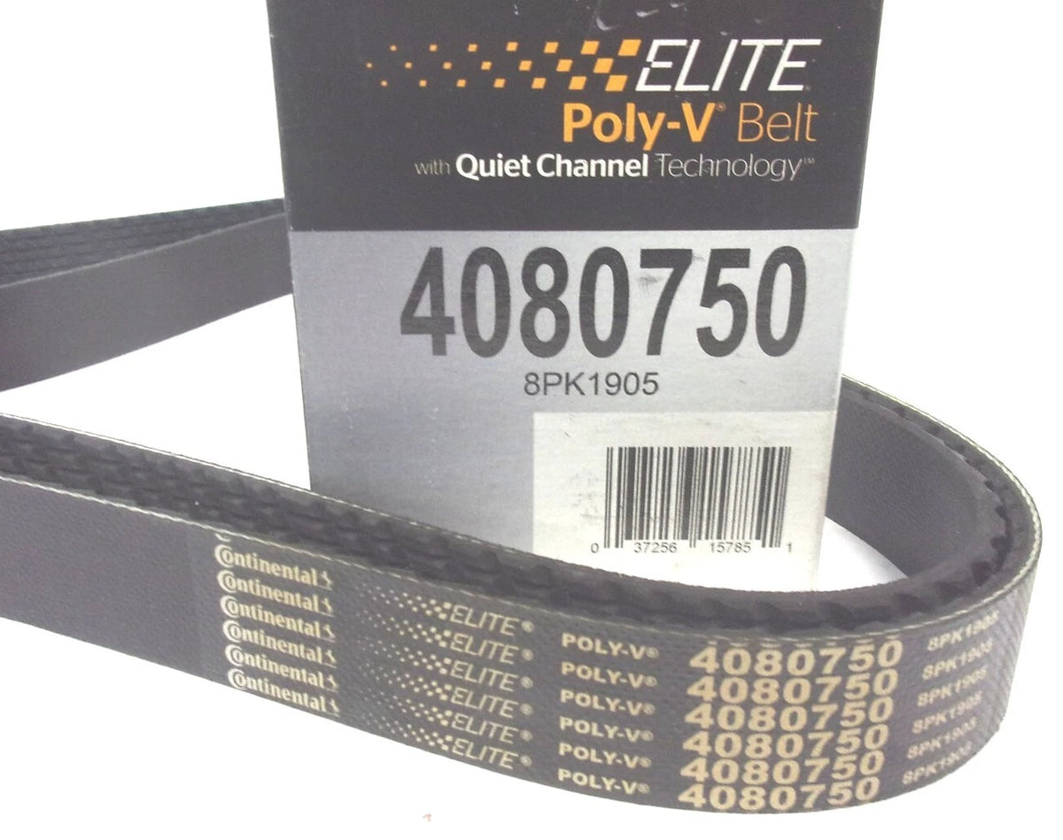 Continental Elite Poly-V Serpentine Belt 8PK1905 8 Rib for