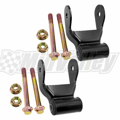 2X Rear Leaf Spring Shackle Kit for Ford F-150, Lincoln Mark LT (2009–2014)