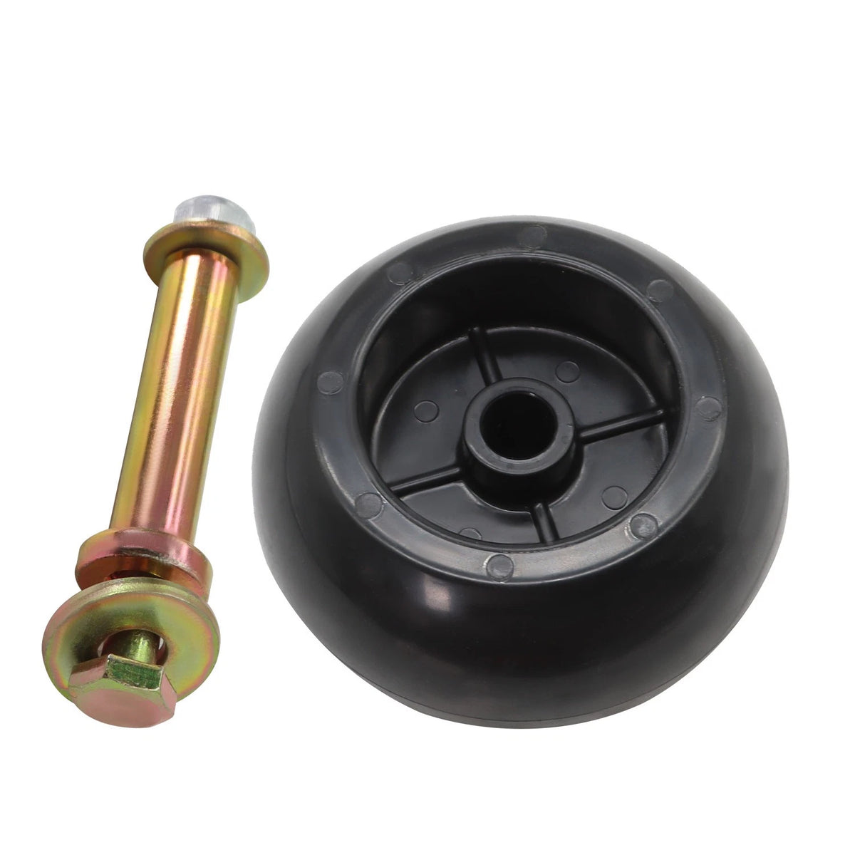 Set of 6 Mower Deck Wheels for Exmark 103-3168 116-9981 Kubota Anti Scalp