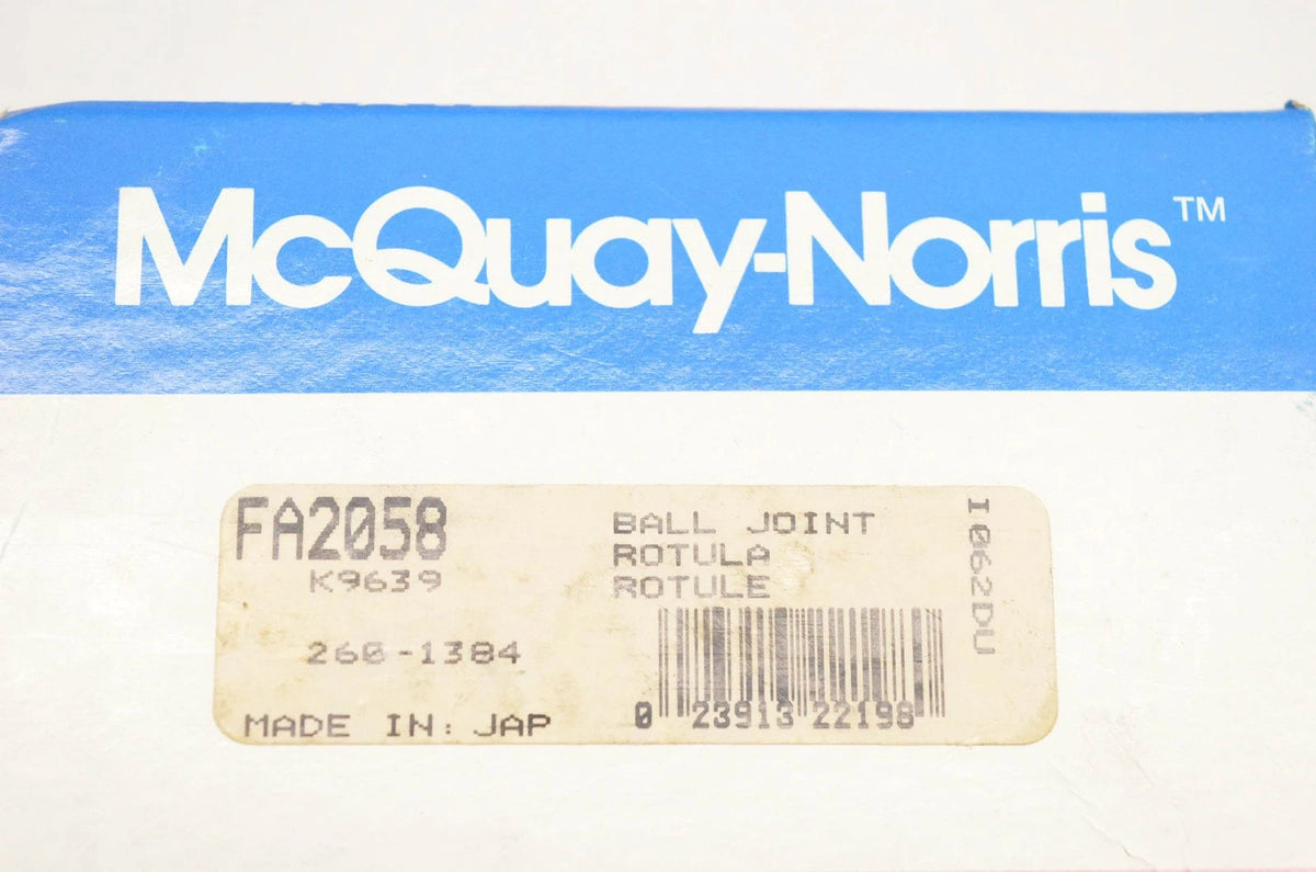 Ball Joint Kit FA2058, 2601384 for McQuay-Norris (NOS)