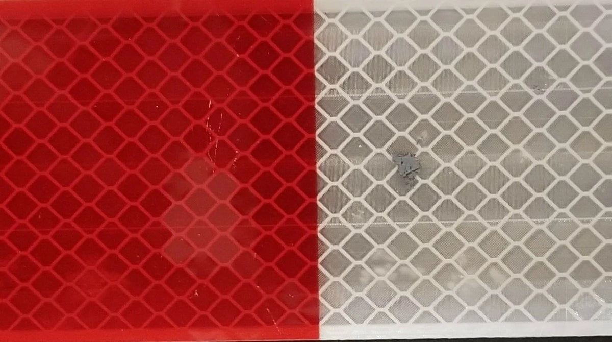 3M Conspicuity Tape 2" x 5' for DOT-C2 (983-32) Red/White 67535