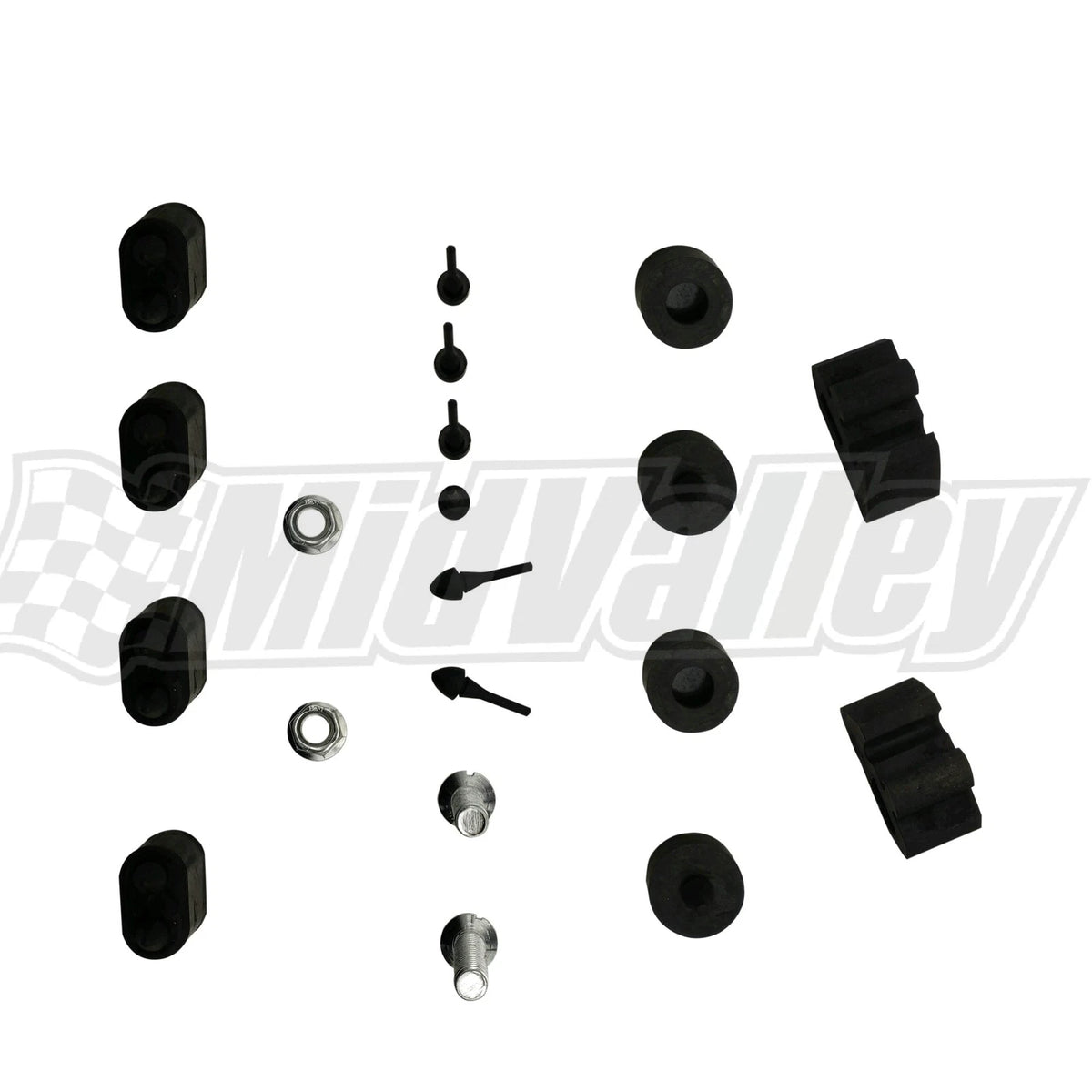 Rubber Stopper Kit & Hood Adjusters for Chevy Nova (1967–1979)