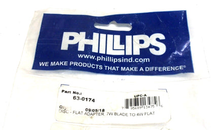 7-Way Blade to 4-Way Flat Adapter for Phillips (63-0174)