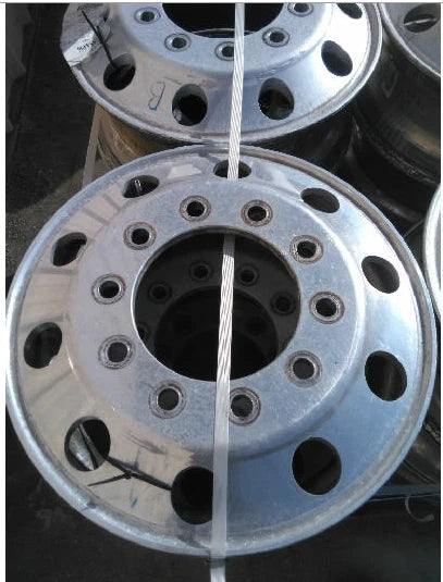 Set of 12 Aluminum Wheels 22.5 x 8.25 for