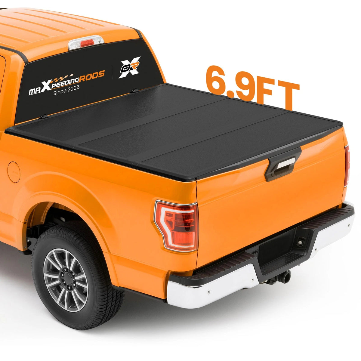 6.9FT Tonneau Cover for Chevy Silverado 2500HD 3500HD (2020–2026) W/ Lamp