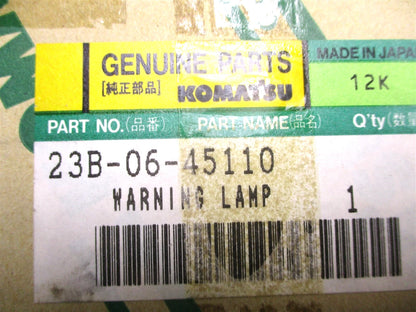 Instrument Panel Warning Lamp for Komatsu GD555 GD655 GD675 (23B-06-45110)