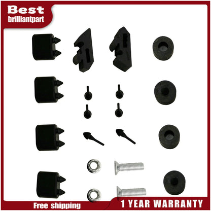 Rubber Stopper & Hood Adjusters for Camaro Impala (1967–1969)