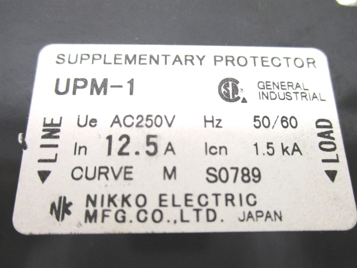 Circuit Breaker 12.5A for Kubota AV1600-3Y (AC250V) 18410-03510